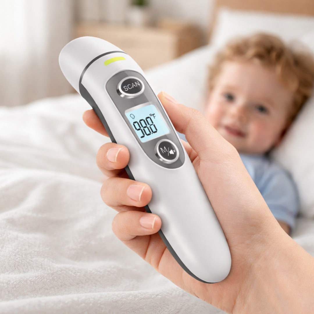 2-in-1 Digital Forehead & Ear Thermometer