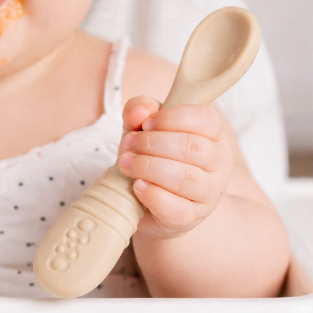 Easy Grip Baby Feeding Spoons