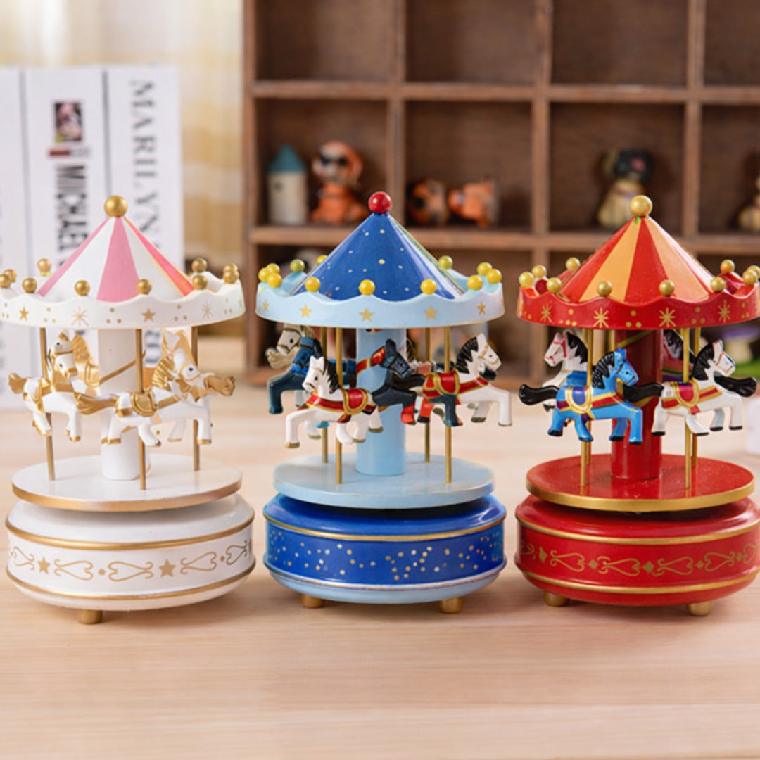 Classic Carousel Music Box