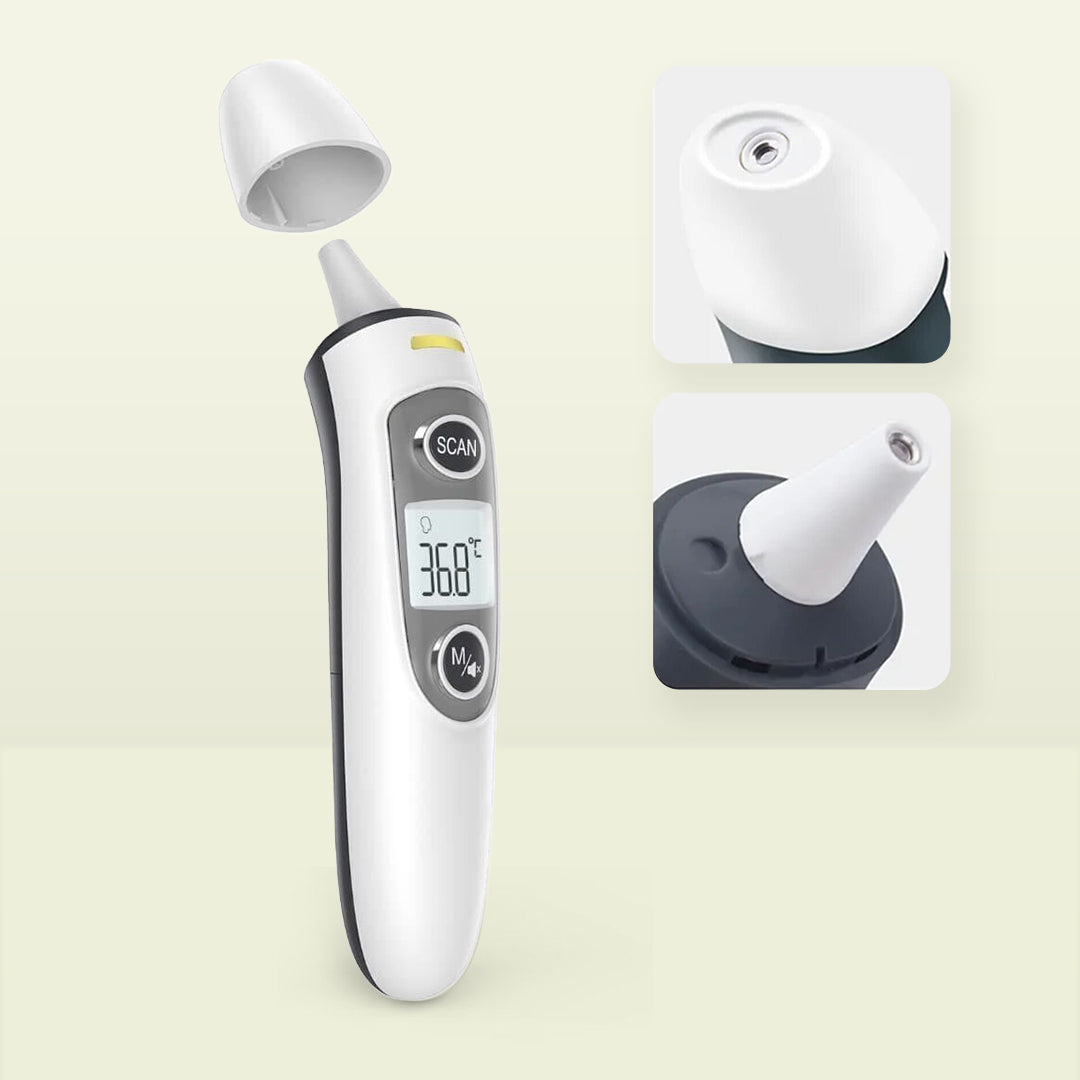 2-in-1 Digital Forehead & Ear Thermometer