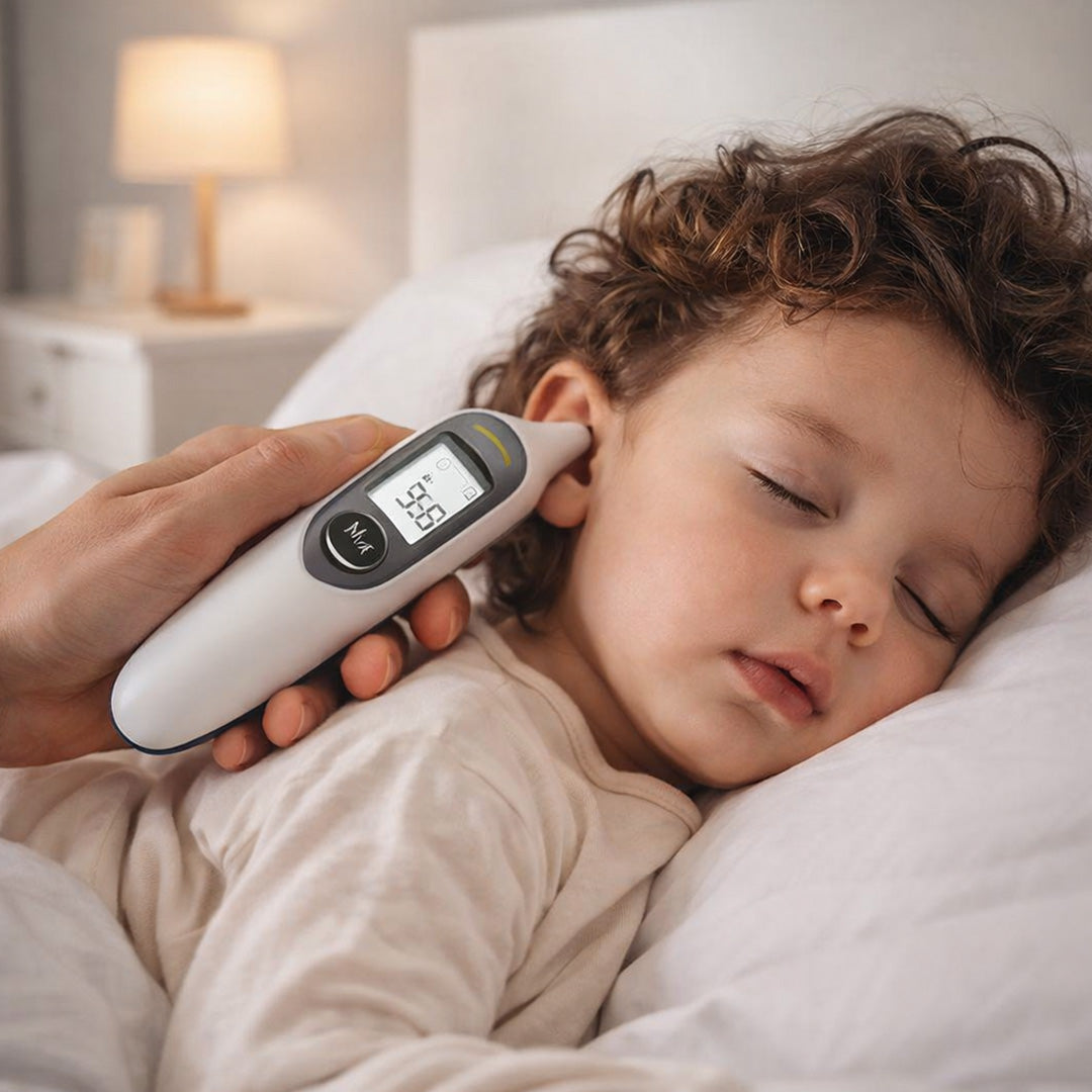 2-in-1 Digital Forehead & Ear Thermometer