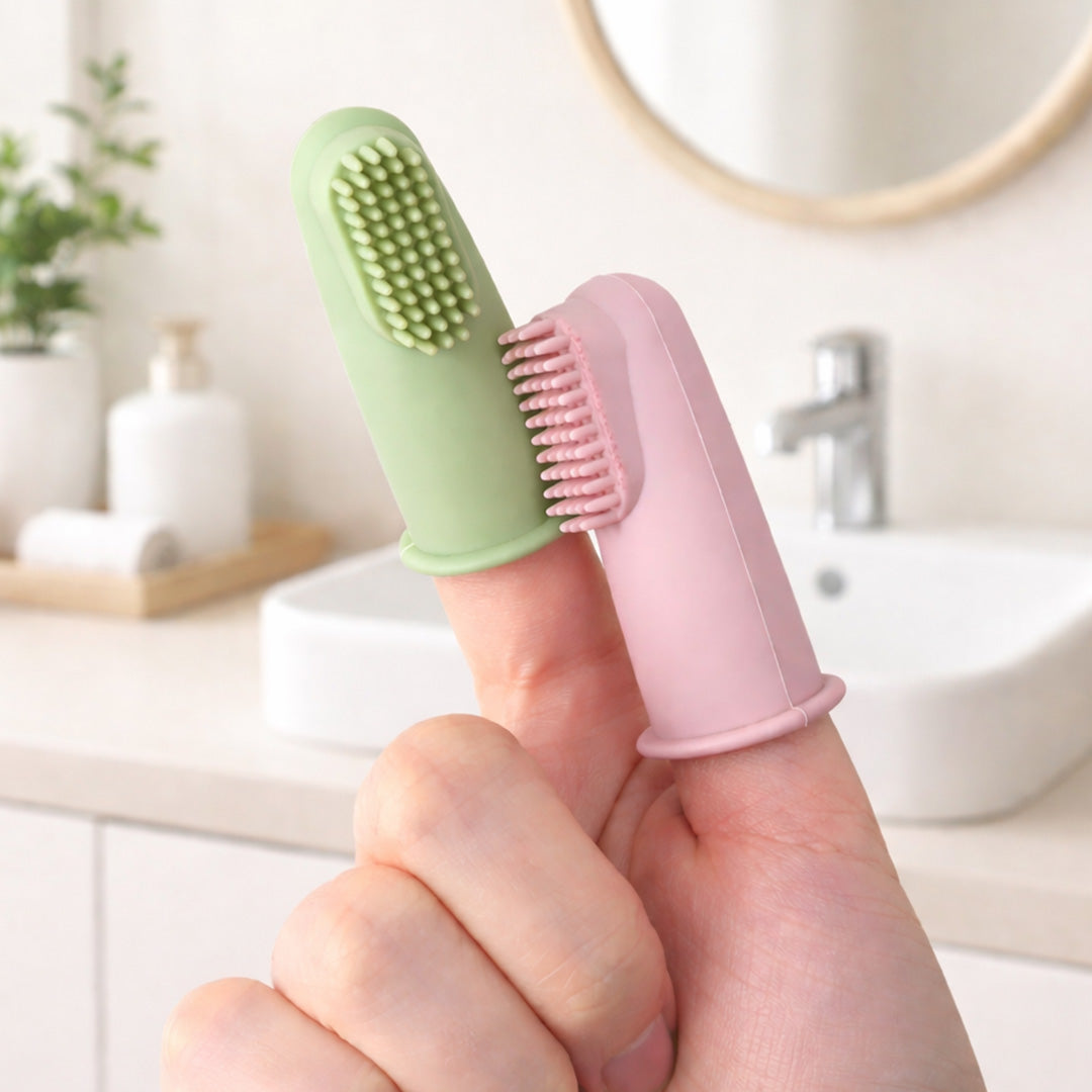 Baby Silicone Finger Toothbrush & Gum Massager