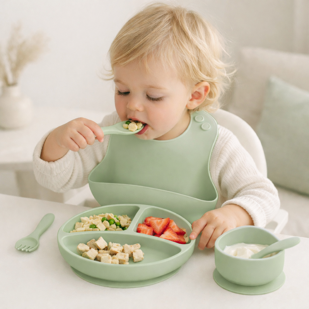 Silicone Baby Feeding Set