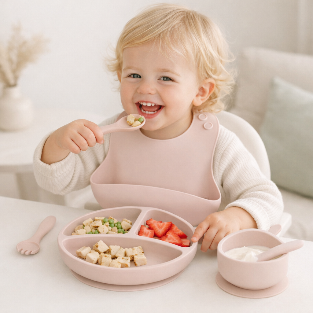 Silicone Baby Feeding Set