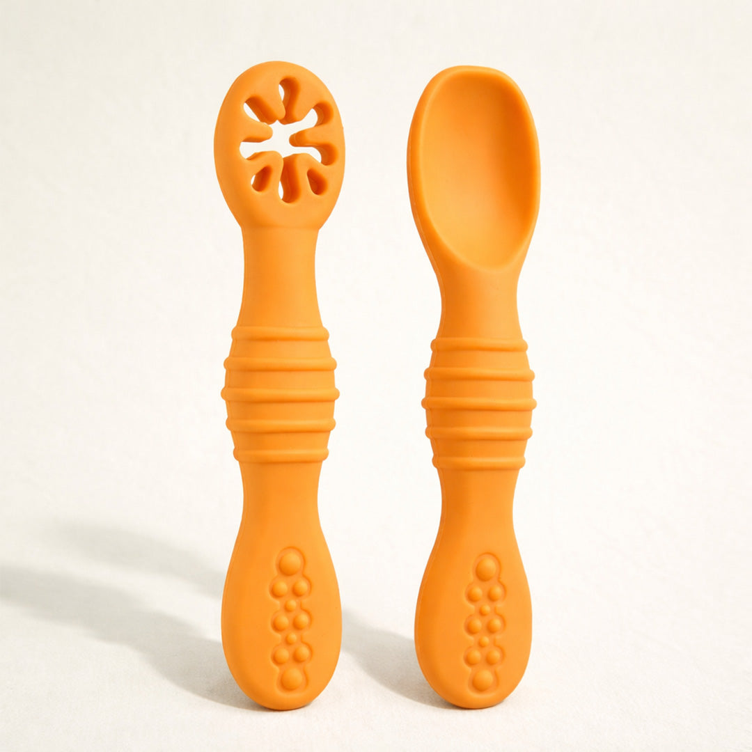 Easy Grip Baby Feeding Spoons