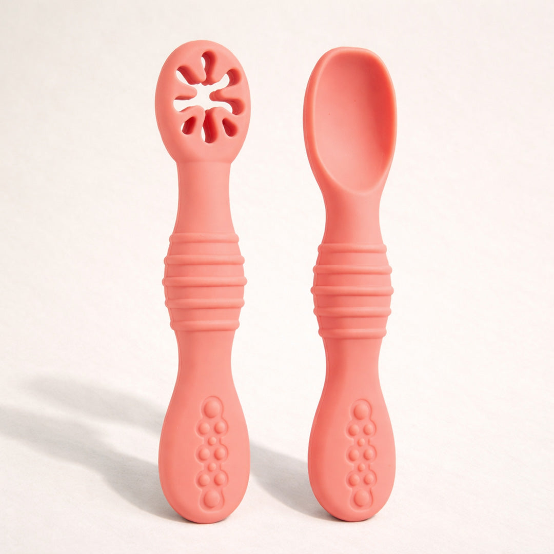 Easy Grip Baby Feeding Spoons