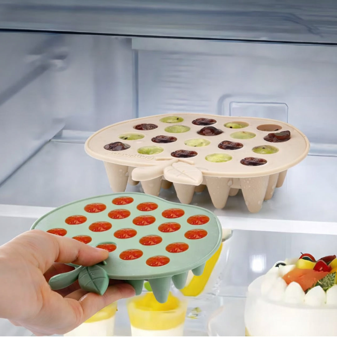 Apple Shape Baby Food Freezer Tray - Pack of 2