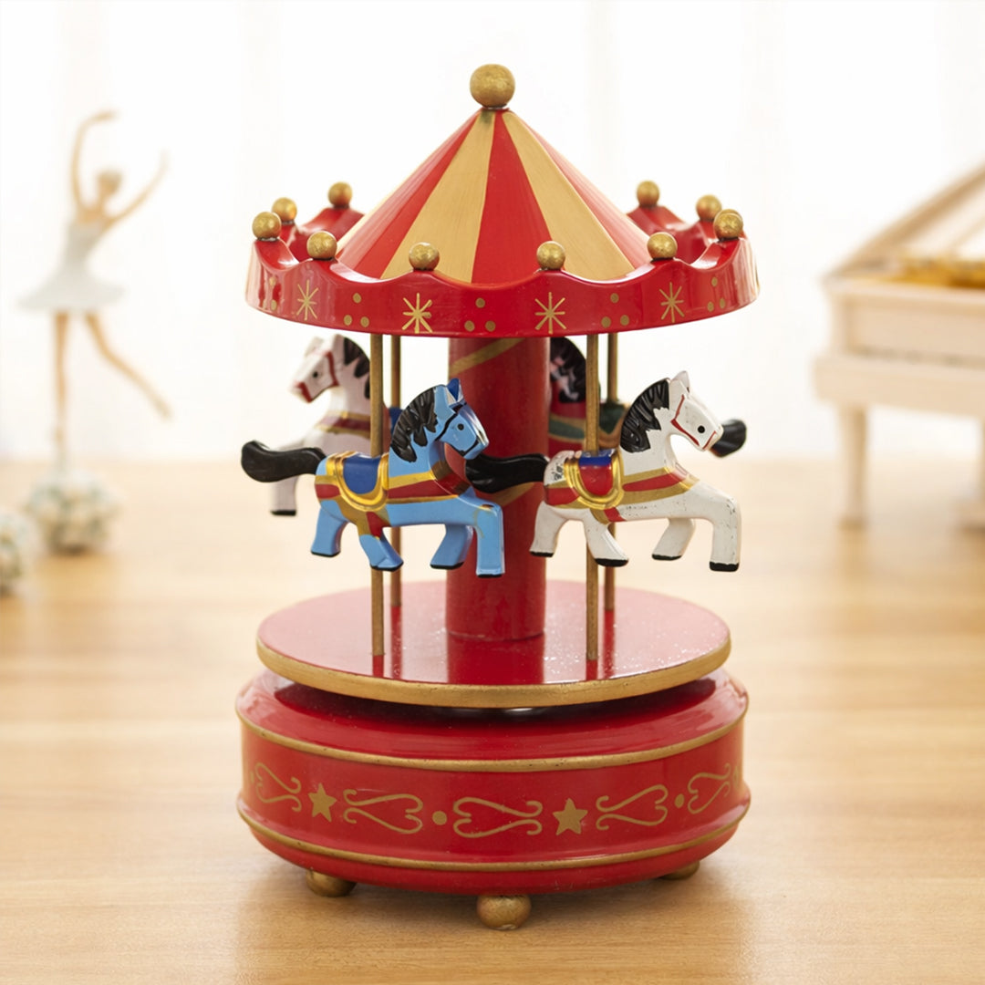 Classic Carousel Music Box
