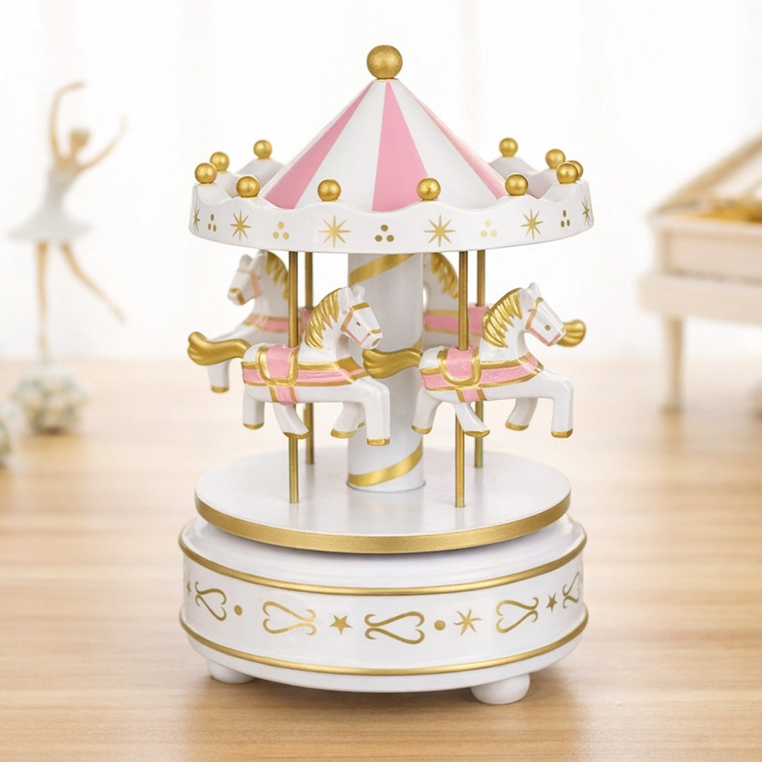 Classic Carousel Music Box