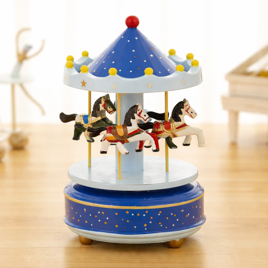 Classic Carousel Music Box