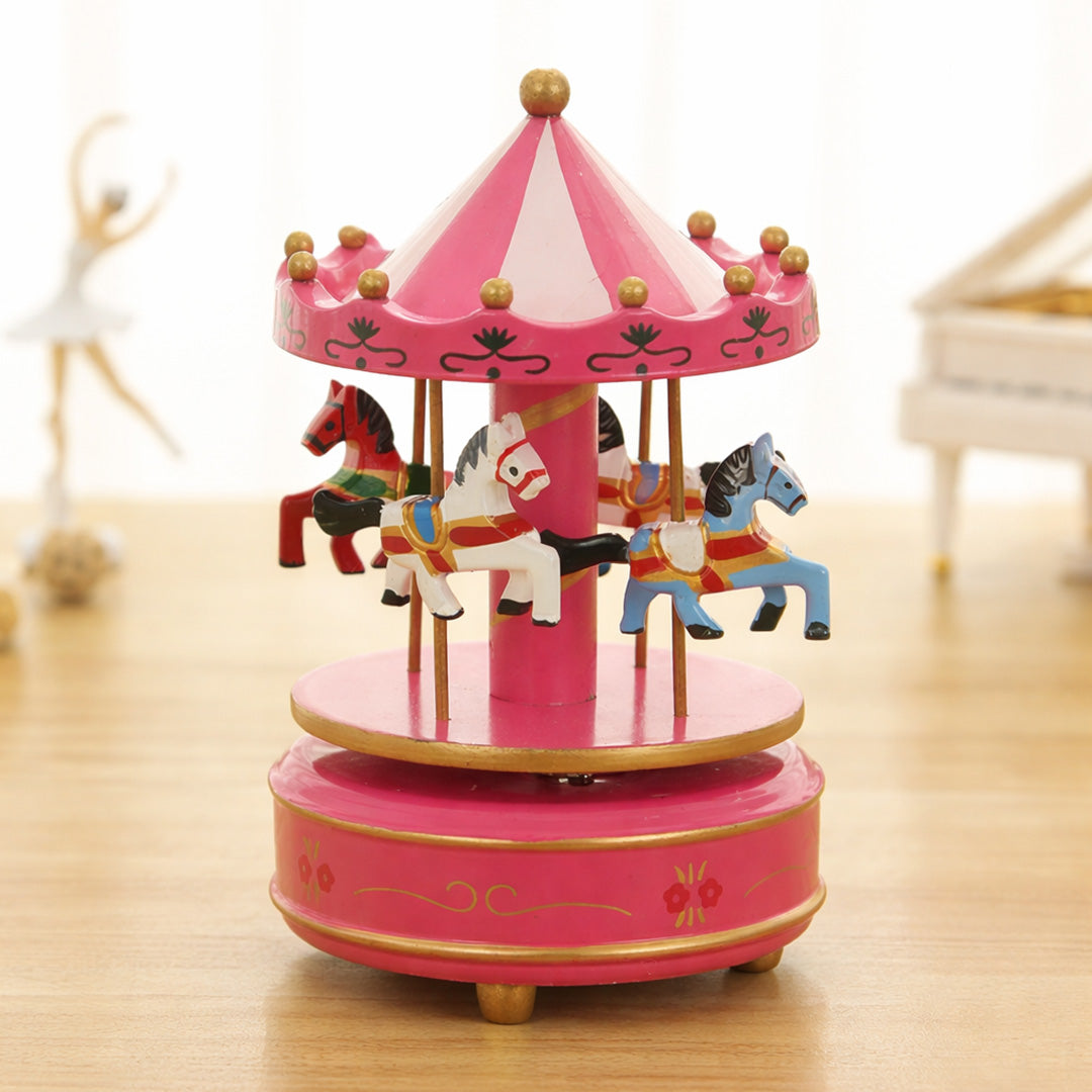 Classic Carousel Music Box