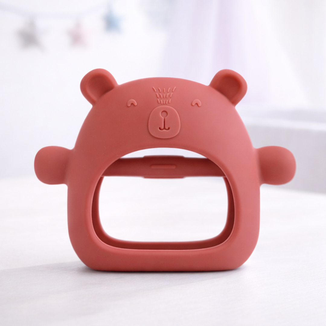 Silicone Bear Teething Glove
