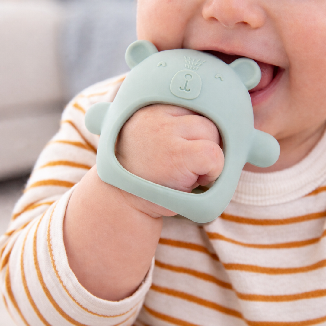 Silicone Bear Teething Glove